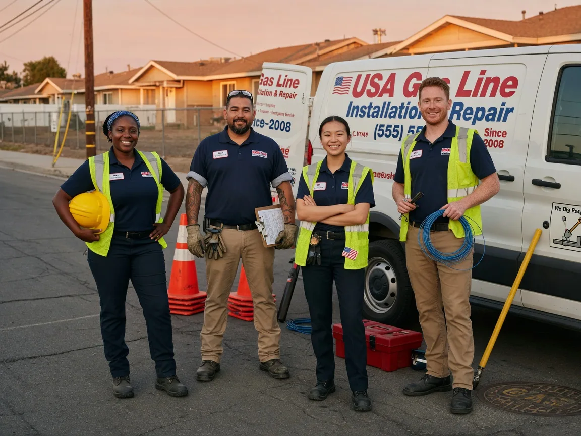 Gas Line Installation company in Le Center, MN